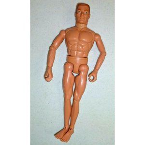 Vintage 1996 GI Joe Hasbro 11" Light  Brown Hair Green Eyes Nude